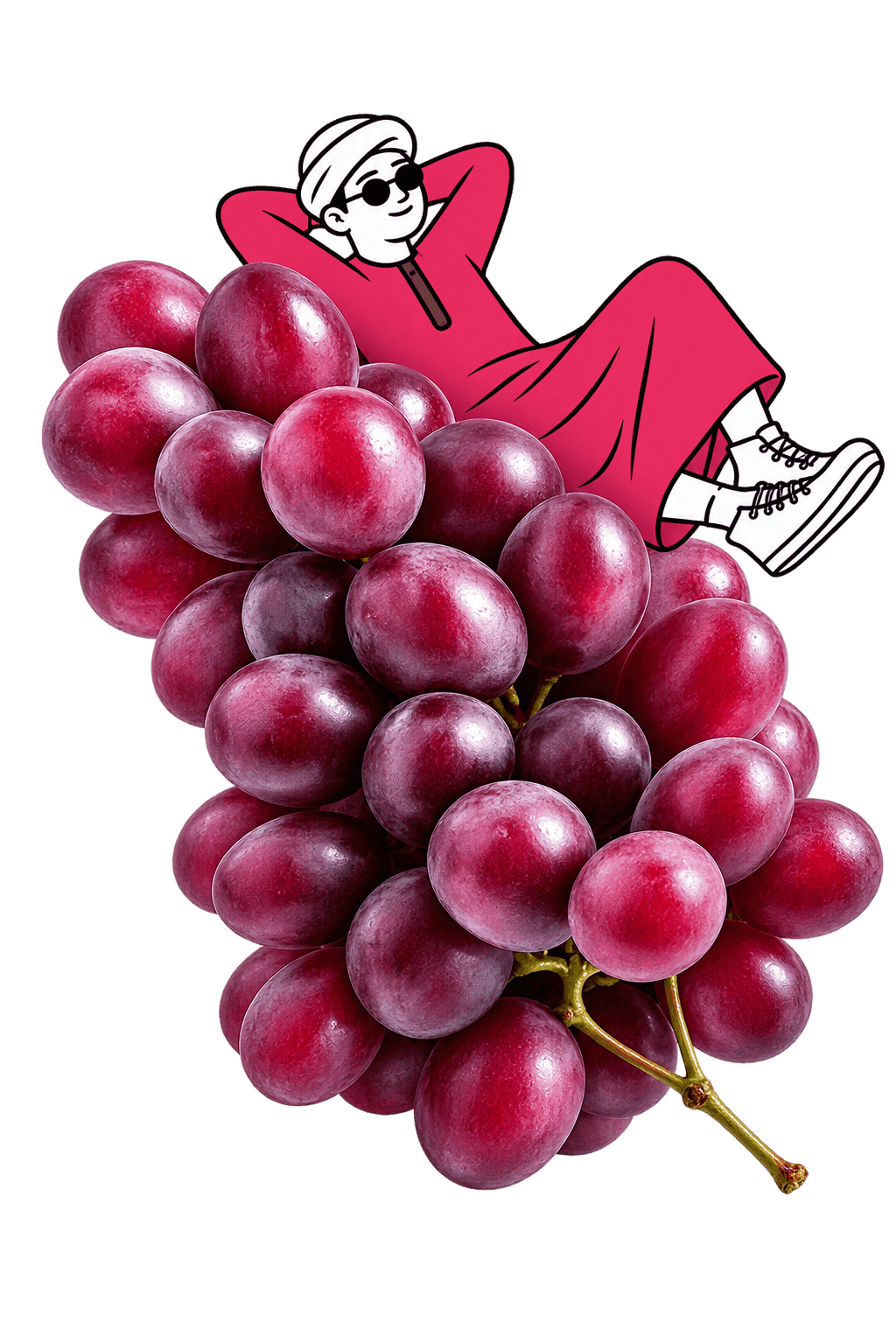 Pink Grapes