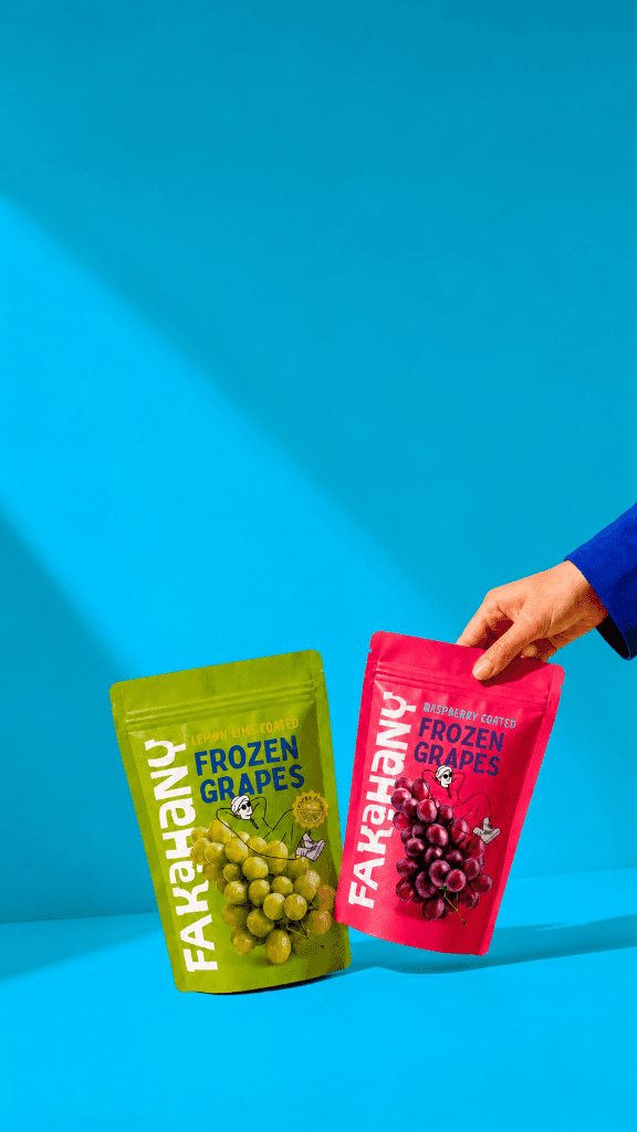 Fakahany Candy-Coated Frozen Fruit Bags - Mobile Showcase